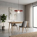 Emibig Emibig UMBRA 1 BURGUNDY - Modern pendant lamp for stylish lighting