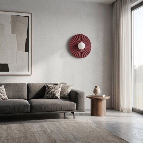 Emibig Emibig UMBRA K1 BURGUNDY L - Modern wall lamp for stylish lighting