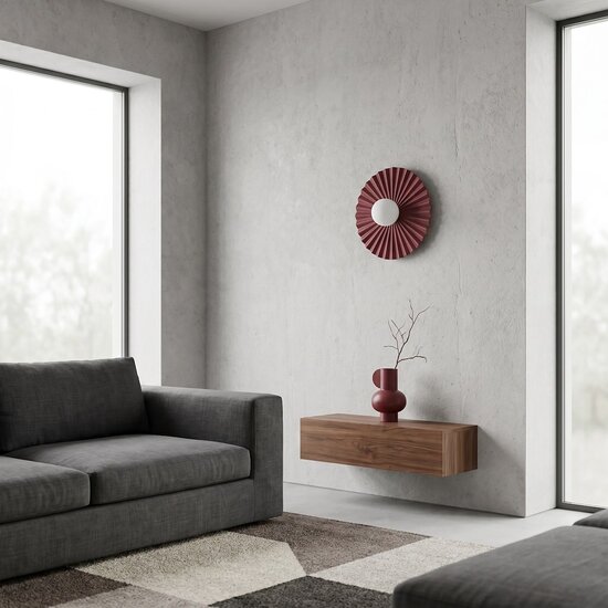 Emibig Emibig UMBRA K1 BURGUNDY L - Moderne Wandlampe für stilvolle Beleuchtung