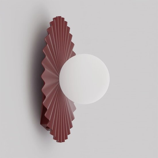 Emibig Emibig UMBRA K1 BURGUNDY M - Applique murale moderne pour un éclairage élégant