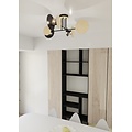 Emibig Emibig ZITA 4 BLACK - Lampe de plafond scandinave pour tous les espaces