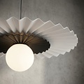 Emibig Emibig UMBRA 1 WHITE BLACK - Moderne hanglamp voor elke ruimte