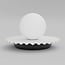 Emibig Emibig UMBRA LN1 WHITE BLACK - Modern table lamp for any space