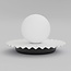Emibig Emibig UMBRA LN1 WHITE BLACK - Moderne Tischlampe für jeden Raum