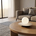Emibig Emibig UMBRA LN1 WHITE BLACK - Moderne tafellamp voor elke ruimte