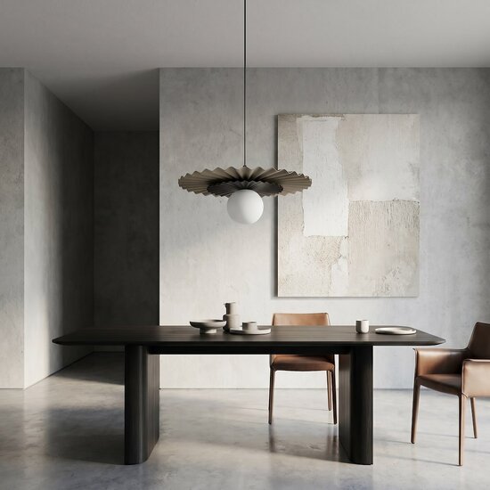 Emibig Emibig UMBRA 1 MOKKA BLACK - Moderne hanglamp voor sfeervolle verlichting