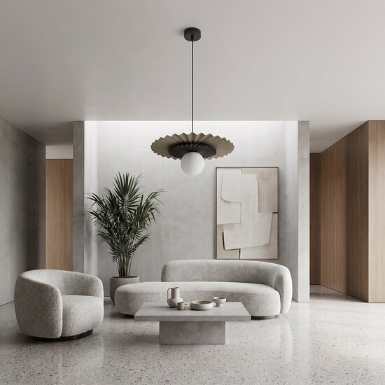 Emibig Emibig UMBRA 1 MOKKA BLACK - Moderne Pendelleuchte für stilvolle Beleuchtung