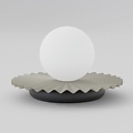Emibig Emibig UMBRA LN1 MOKKA BLACK - Lampe de table moderne pour un éclairage élégant