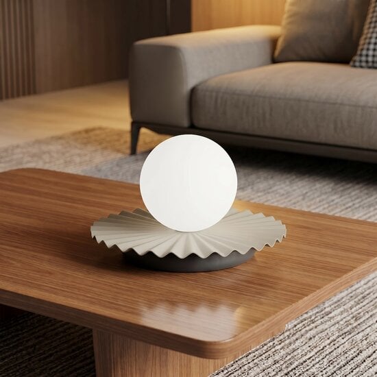 Emibig Emibig UMBRA LN1 MOKKA BLACK - Lámpara de mesa moderna para una iluminación elegante
