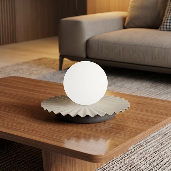 Emibig Emibig UMBRA LN1 MOKKA BLACK - Moderne tafellamp voor sfeervolle verlichting