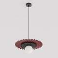 Emibig Emibig UMBRA 1 BURGUNDY BLACK - Lampe suspendue moderne pour un éclairage élégant