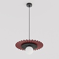 Emibig Emibig UMBRA 1 BURGUNDY BLACK - Modern pendant lamp for stylish lighting
