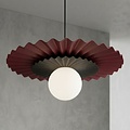Emibig Emibig UMBRA 1 BURGUNDY BLACK - Lámpara colgante moderna para una iluminación elegante