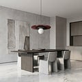 Emibig Emibig UMBRA 1 BURGUNDY BLACK - Lámpara colgante moderna para una iluminación elegante