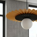 Emibig Emibig UMBRA 1 ORANGE BLACK - Moderne hanglamp voor elke ruimte