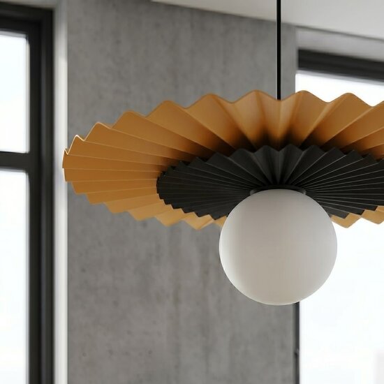 Emibig Emibig UMBRA 1 ORANGE BLACK - Modern pendant lamp for any space