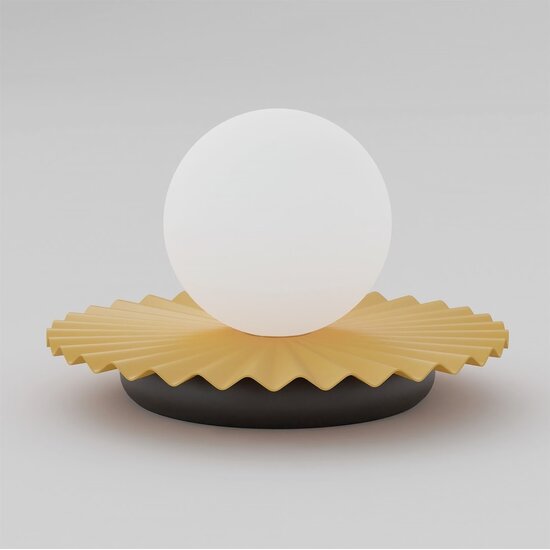 Emibig Emibig UMBRA LN1 ORANGE BLACK - Lampe de table moderne pour tous les espaces