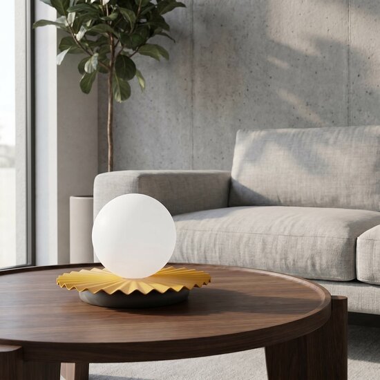 Emibig Emibig UMBRA LN1 ORANGE BLACK - Moderne Tischlampe für jeden Raum