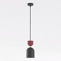 Emibig Emibig GAUDI 1 BLACK BURGUNDY - Modern pendant lamp for stylish lighting