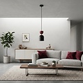 Emibig Emibig GAUDI 1 BLACK BURGUNDY - Moderne Pendelleuchte für stilvolle Beleuchtung