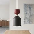 Emibig Emibig GAUDI 1 BLACK BURGUNDY - Modern pendant lamp for stylish lighting