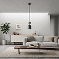 Emibig Emibig GAUDI 1 BLACK MOKKA - Modern pendant lamp for stylish lighting