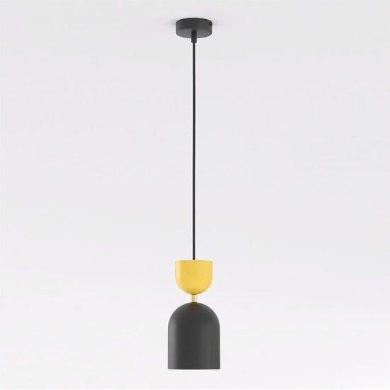 Emibig Emibig GAUDI 1 BLACK ORANGE - Moderne Pendelleuchte für stilvolle Beleuchtung