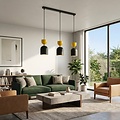 Emibig Emibig GAUDI 3 BLACK ORANGE - Modern pendant lamp for stylish lighting