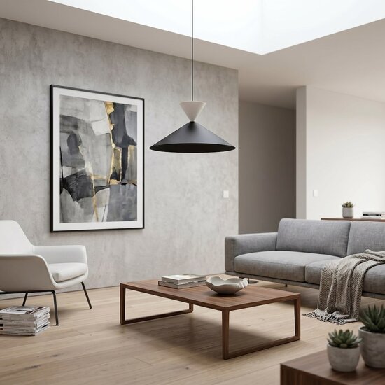 Emibig Emibig RALF 1M BL WHITE - Scandinavian pendant lamp for any space