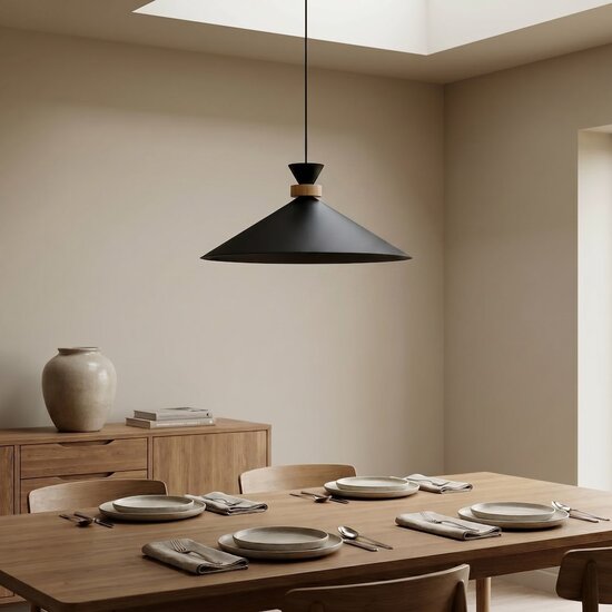 Emibig Emibig OLIVO 1L BLACK - Stijlvolle Scandinavische hanglamp voor elke ruimte