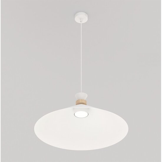 Emibig Emibig OLIVO 1L WHITE - Scandinavian pendant lamp for any space