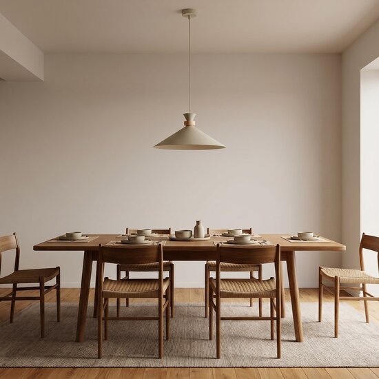 Emibig Emibig OLIVO 1M MOKKA - Scandinavian pendant lamp for any space