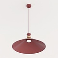 Emibig Emibig OLIVO 1L BURGUNDY - Scandinavian pendant lamp for any space