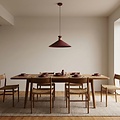 Emibig Emibig OLIVO 1M BURGUNDY - Elegante Scandinavische hanglamp voor elke ruimte