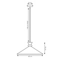 Emibig Emibig OLIVO 1M BURGUNDY - Lámpara colgante escandinava elegante para cualquier espacio