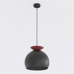 Emibig GEO 1 BLACK BURGUNDY