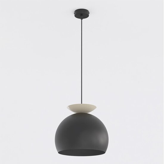 Emibig Emibig GEO 1 BLACK MOKKA - Moderne hanglamp voor elke ruimte