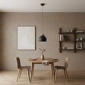 Emibig Emibig GEO 1 BLACK MOKKA - Lampe suspendue moderne pour tous les espaces