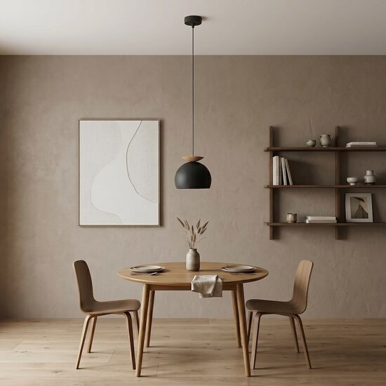 Emibig Emibig GEO 1 BLACK MOKKA - Moderne Pendelleuchte für jeden Raum