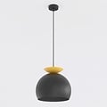 Emibig Emibig GEO 1 BLACK ORANGE - Lampe suspendue moderne pour un éclairage stylé