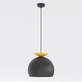 Emibig Emibig GEO 1 BLACK ORANGE - Lámpara colgante moderna para una iluminación estilosa