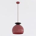 Emibig Emibig GEO 1 BURGUNDY BLACK - Lampe suspendue moderne pour un éclairage stylé