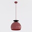 Emibig Emibig GEO 1 BURGUNDY BLACK - Lámpara colgante moderna para una iluminación elegante