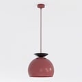Emibig Emibig GEO 1 BURGUNDY BLACK - Lampe suspendue moderne pour un éclairage stylé