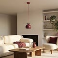 Emibig Emibig GEO 1 BURGUNDY BLACK - Lampe suspendue moderne pour un éclairage stylé