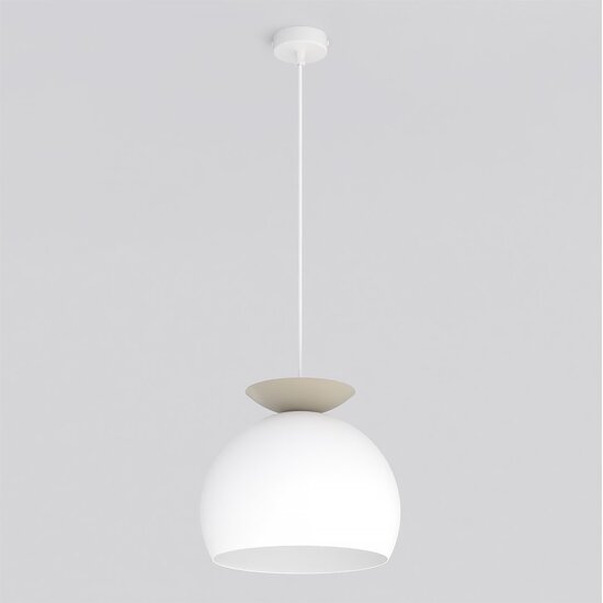Emibig Emibig GEO 1 WHITE MOKKA - Moderne Pendelleuchte für stilvolle Beleuchtung