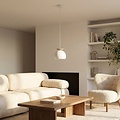 Emibig Emibig GEO 1 WHITE MOKKA - Moderne Pendelleuchte für stilvolle Beleuchtung