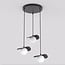 Emibig Emibig FLORA 3PREM BLACK OPAL - Modern pendant lamp for stylish lighting