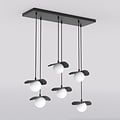 Emibig Emibig FLORA 6 BLACK OPAL - Modern pendant lamp for stylish lighting