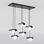 Emibig Emibig FLORA 6 BLACK OPAL - Lámpara colgante moderna para una iluminación elegante